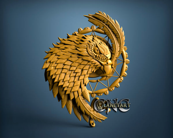 Hawk, 3D STL Model 15221