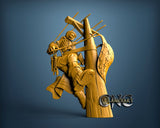 USA Lineman, 3D STL Model 15222