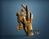 USA Lineman, 3D STL Model 15222