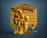 USA Soldier, 3D STL Model 15224