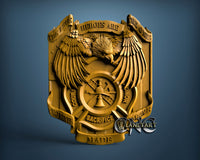Firefighter, 3D STL Model 15227