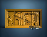 New York, 3D STL Model 15228