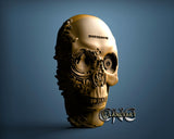 Skull, 3D STL Model 15234