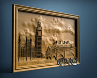 London, 3D STL Model 15237