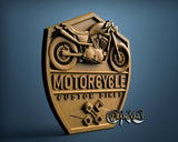 Motorcycle, 3D STL Model 15245
