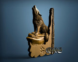 Wolf, 3D STL Model 15248