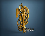 Viking Ax, 3D STL Model 15253