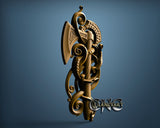 Viking Ax, 3D STL Model 15253