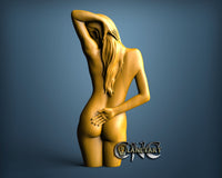 Woman, 3D STL Model 15258