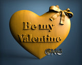 Be My Valentine, 3D STL Model 15260