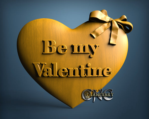 Be My Valentine, 3D STL Model 15260