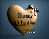 Be My Valentine, 3D STL Model 15260
