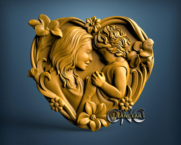 Mother, 3D STL Model 15262