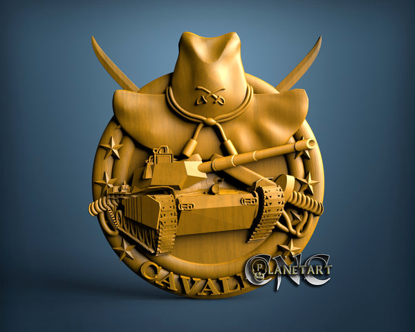 Cavalry, 3D STL Model 15265