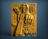 Death Bad Ass, 3D STL Model 15268