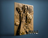 Death Bad Ass, 3D STL Model 15268