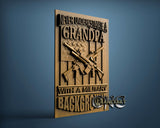 USA Military Grandpa, 3D STL Model 15274