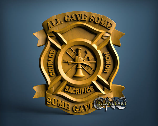 Firefighter, 3D STL Model 15275