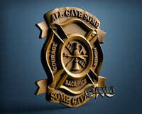 Firefighter, 3D STL Model 15275