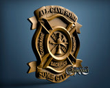 Firefighter, 3D STL Model 15275