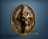Garage Skull, 3D STL Model 15281