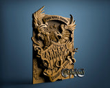 Armed Forces Strong & Free, 3D STL Model 15283