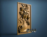 Flowers, 3D STL Model 15289