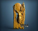 Deer, 3D STL Model 15294