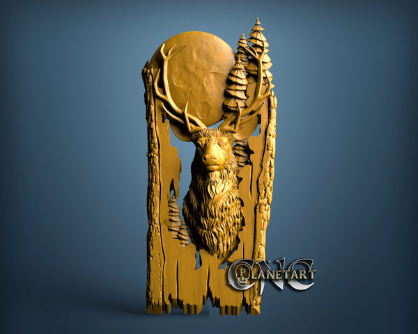 Deer, 3D STL Model 15294