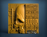 Lineman Skull, 3D STL Model 15309