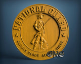 National Guard, 3D STL Model 15312