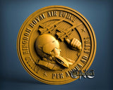 UK AirForce, 3D STL Model 15313