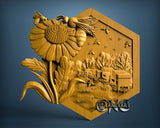 Bees, 3D STL Model 15315