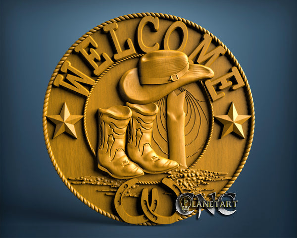 Welcome, 3D STL Model 15318