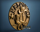 Welcome, 3D STL Model 15318