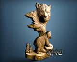 Bear, 3D STL Model 15339