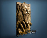 Bear were wolf, 3D STL Model 15330