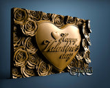 Valentine's, 3D STL Model 15336