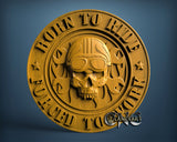 Born to Ride - Forced to Work, 3D STL Model 15341