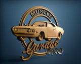 Muscle Garage, 3D STL Model 15347
