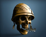 Skull Bullet, 3D STL Model 15355