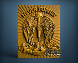 Never forget our Fallen Heroes, 3D STL Model 15361