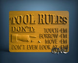 Rules, 3D STL Model 15366