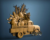 Truck, 3D STL Model 15377