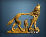 Wolves, 3D STL Model 15387