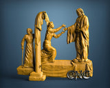 Jesus, 3D STL Model 15390
