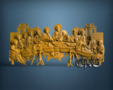 The Last Supper, 3D STL Model 15391