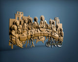The Last Supper, 3D STL Model 15391