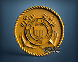 US Coast Guard, 3D STL Model 15399