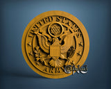 USA Army, 3D STL Model 15402